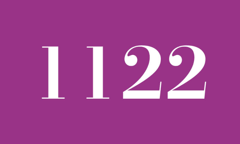 1122 のエンジェルナンバーの意味 信じる心を強く持ってください