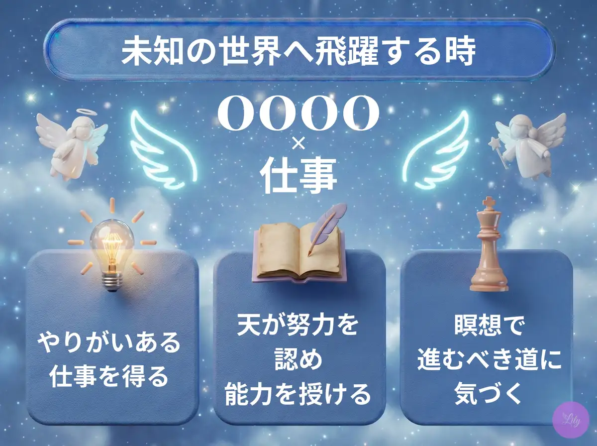 リリーのエンジェルナンバー 0000 x 仕事