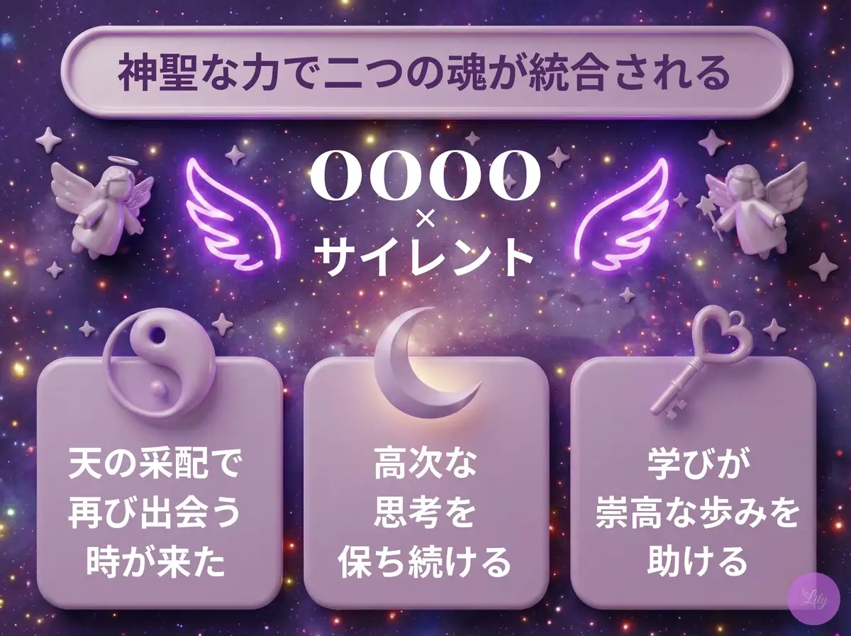 リリーのエンジェルナンバー 0000 x サイレント