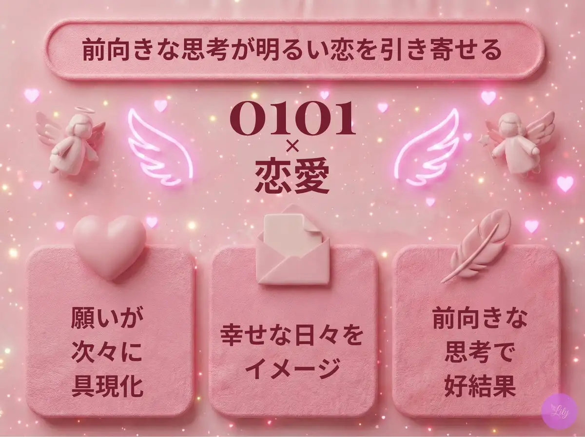 リリーのエンジェルナンバー 0101 x 恋愛