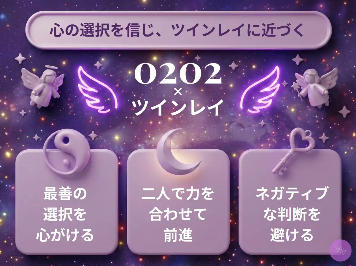 リリーのエンジェルナンバー 0202 x ツインレイ