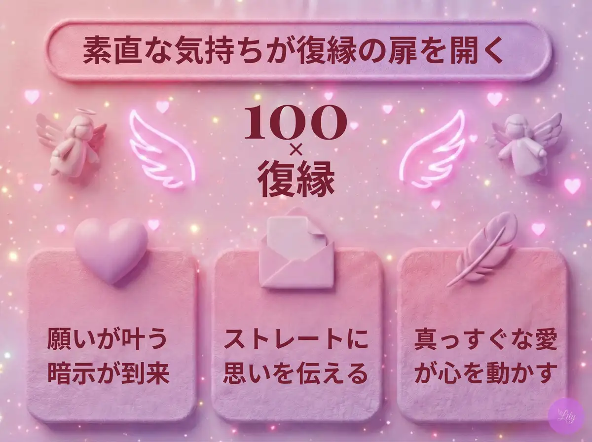 リリーのエンジェルナンバー 100 x 復縁