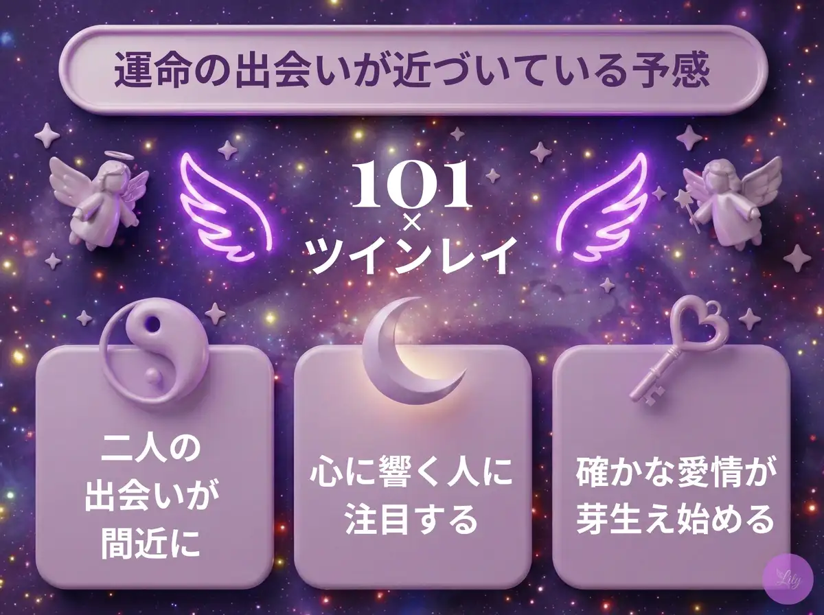 リリーのエンジェルナンバー 101 x ツインレイ