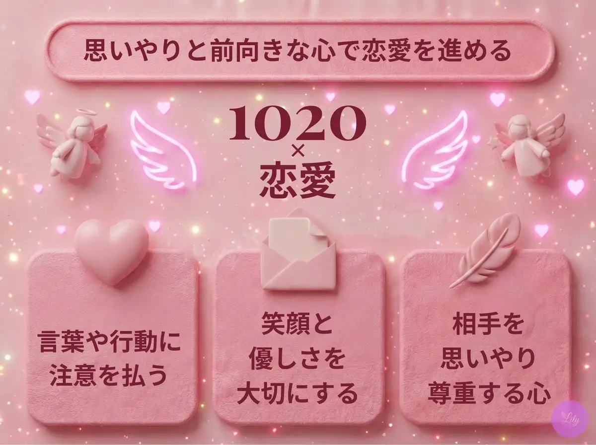 リリーのエンジェルナンバー 1020 x 恋愛