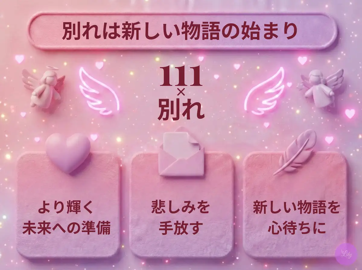 リリーのエンジェルナンバー 111 x 別れ