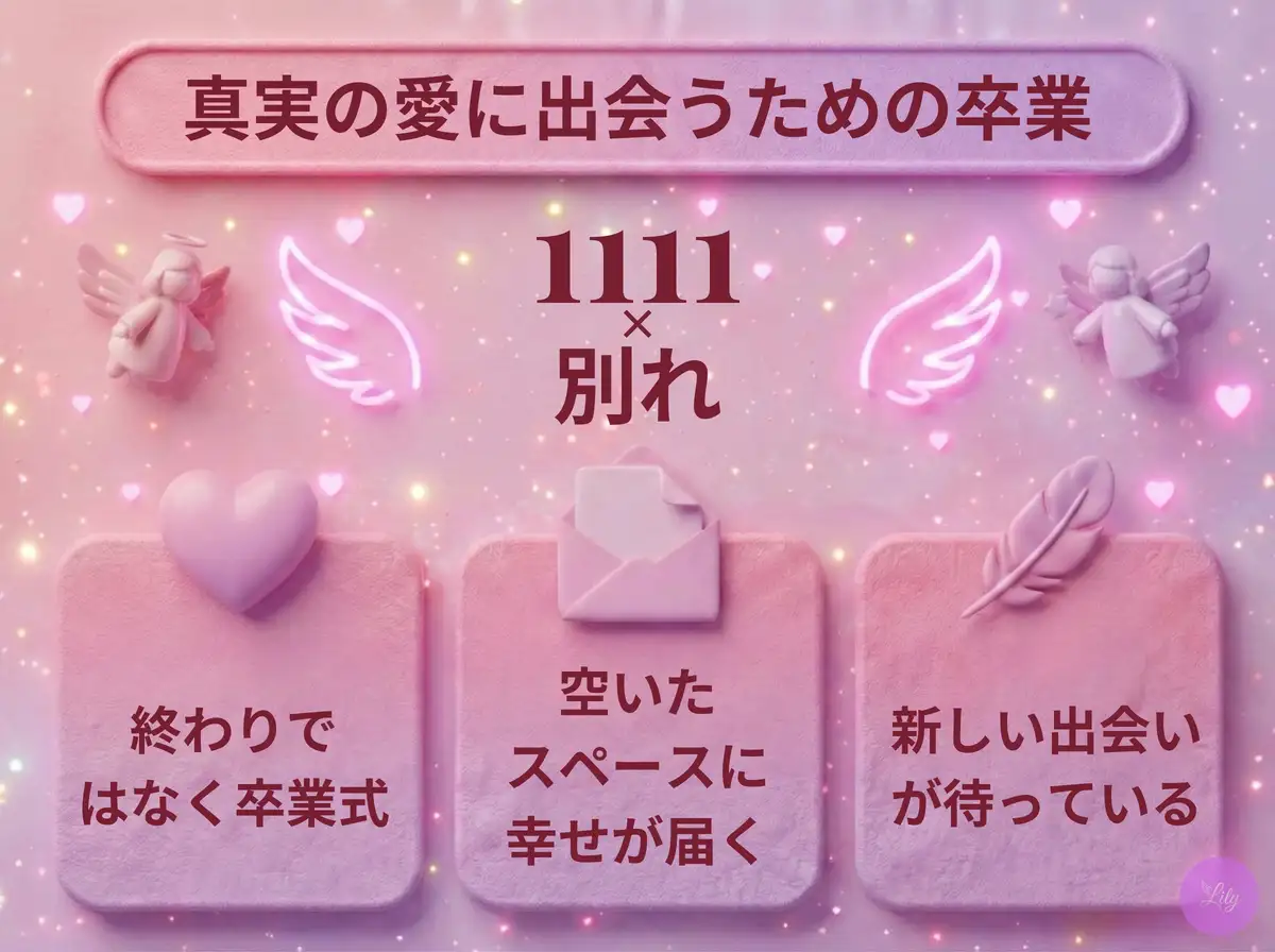 リリーのエンジェルナンバー 1111 x 別れ