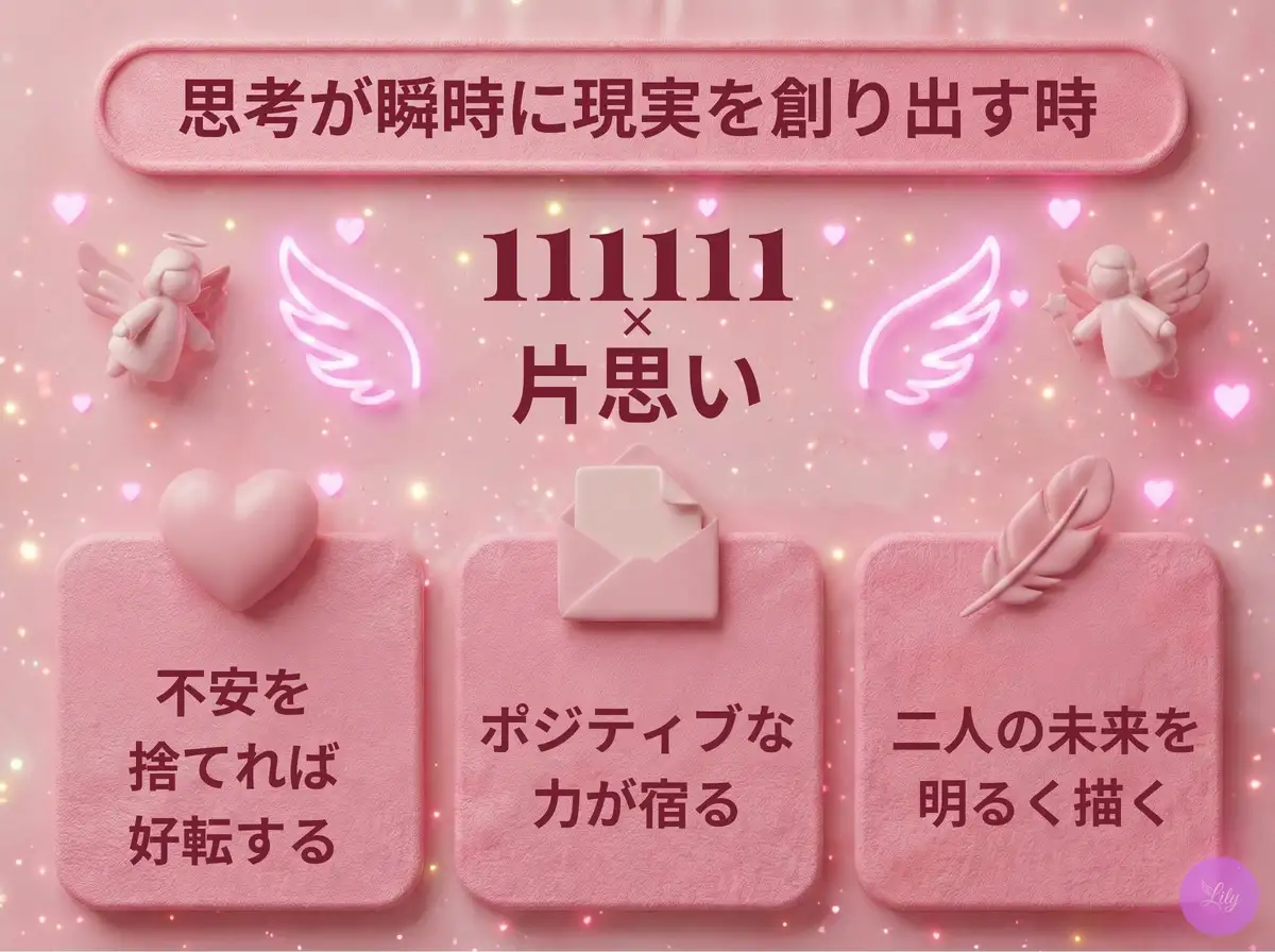 リリーのエンジェルナンバー 111111 x 片思い