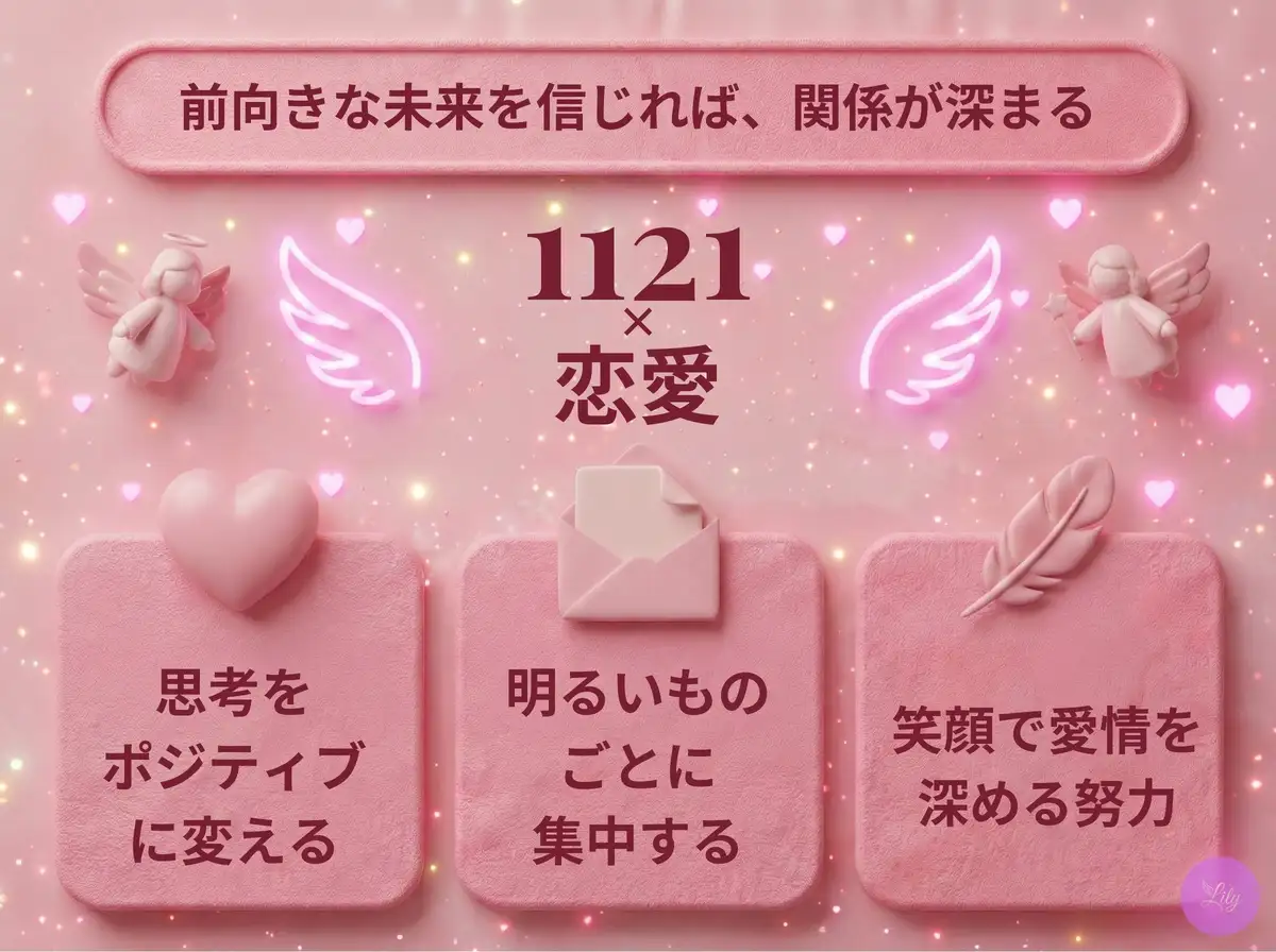 リリーのエンジェルナンバー 1121 x 恋愛
