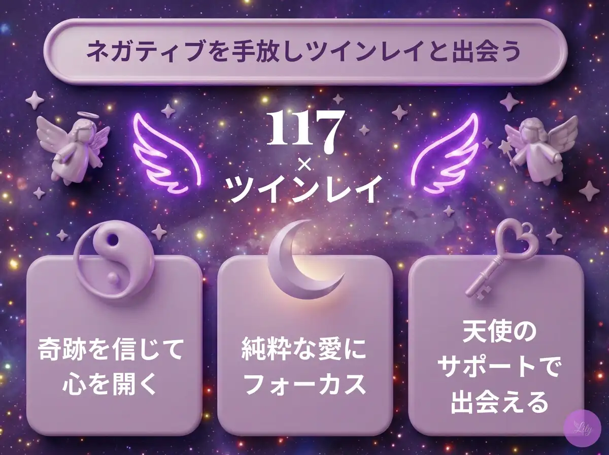 リリーのエンジェルナンバー 117 x ツインレイ