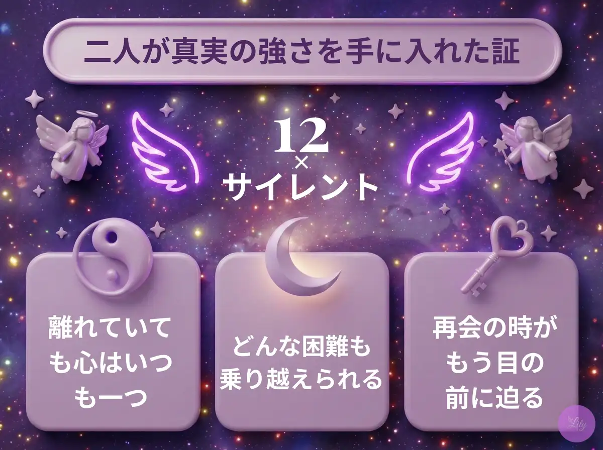 リリーのエンジェルナンバー 12 x サイレント