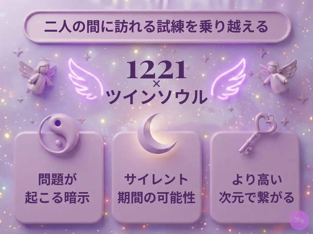 リリーのエンジェルナンバー 1221 x ツインソウル