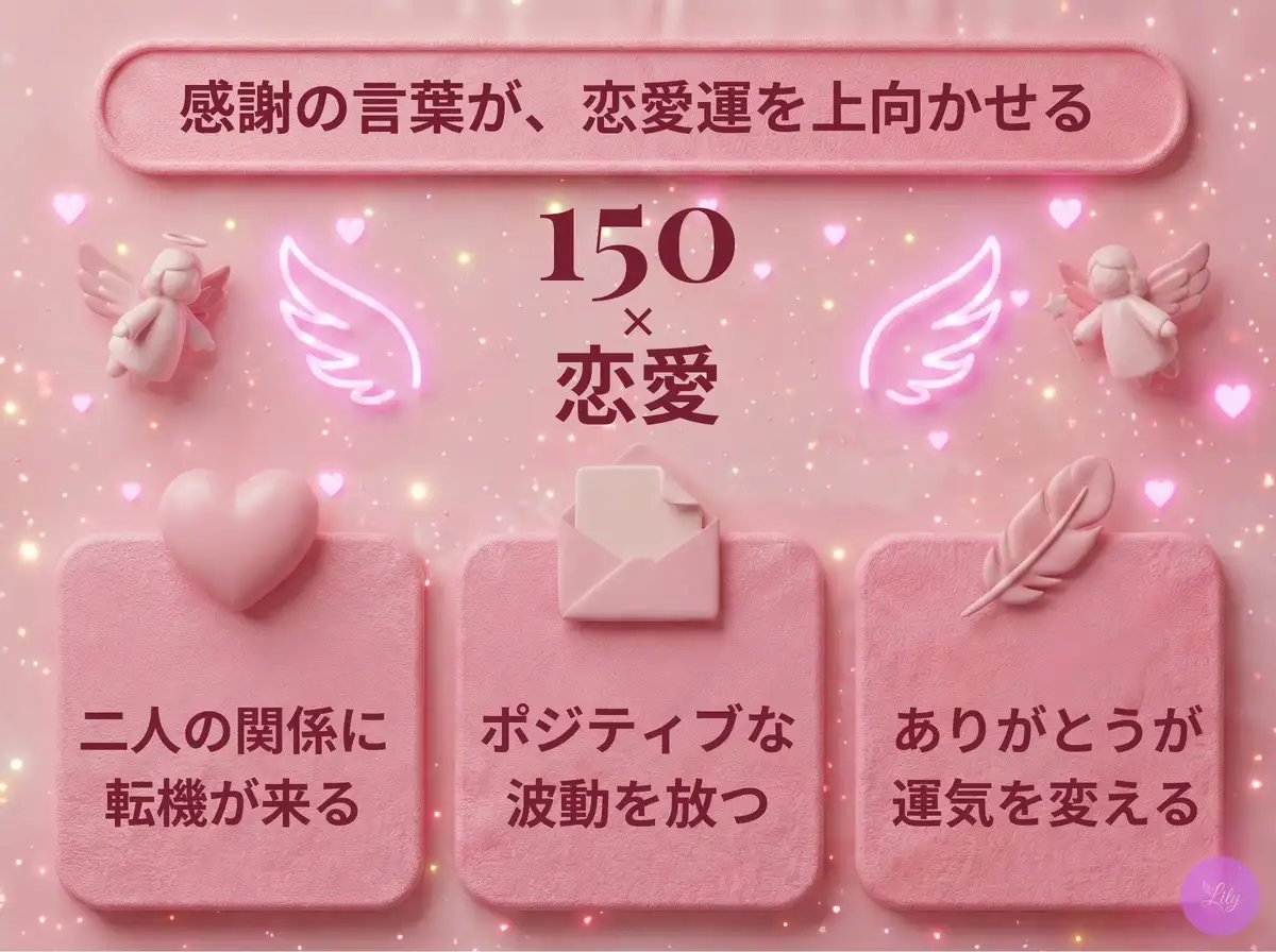 リリーのエンジェルナンバー 150 x 恋愛