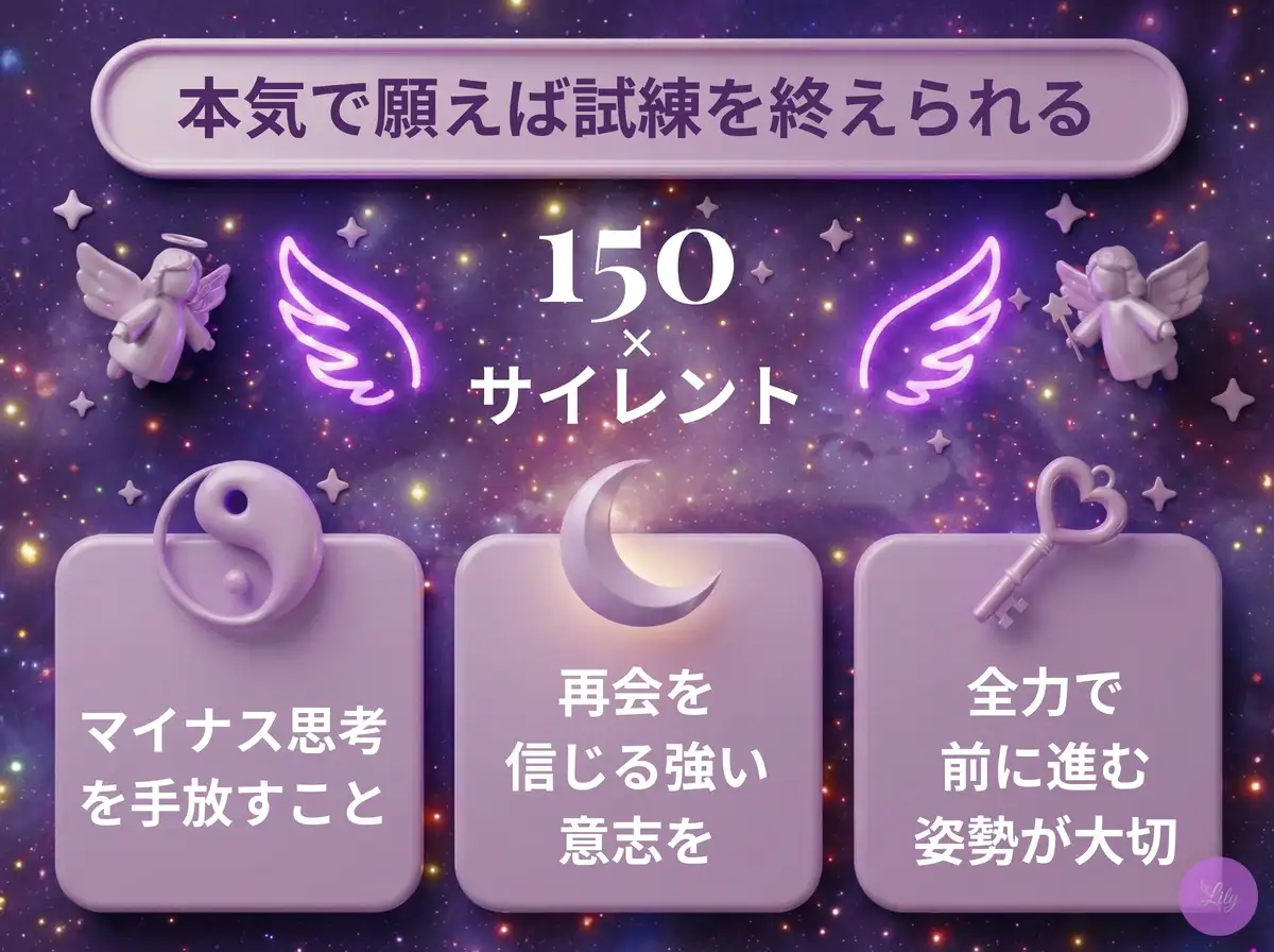 リリーのエンジェルナンバー 150 x サイレント