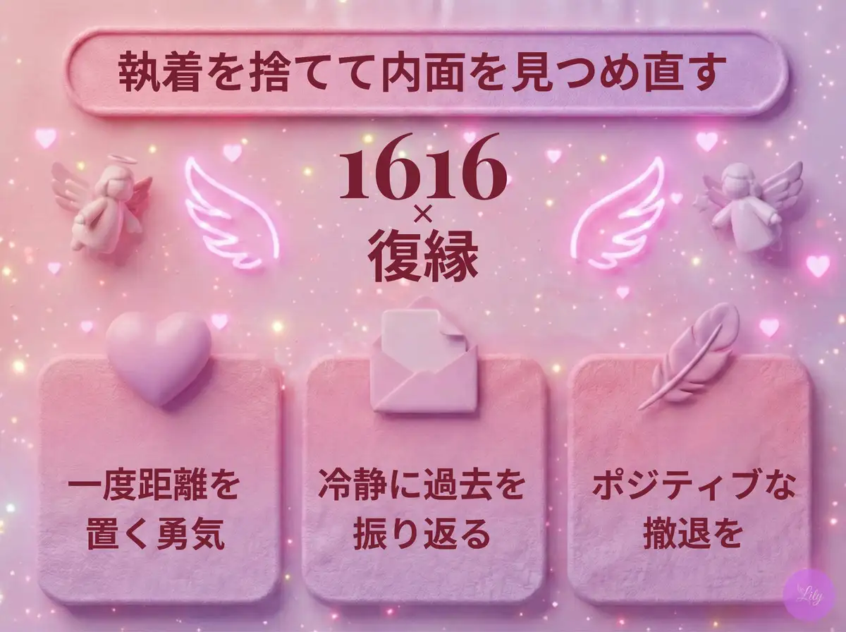 リリーのエンジェルナンバー 1616 x 復縁