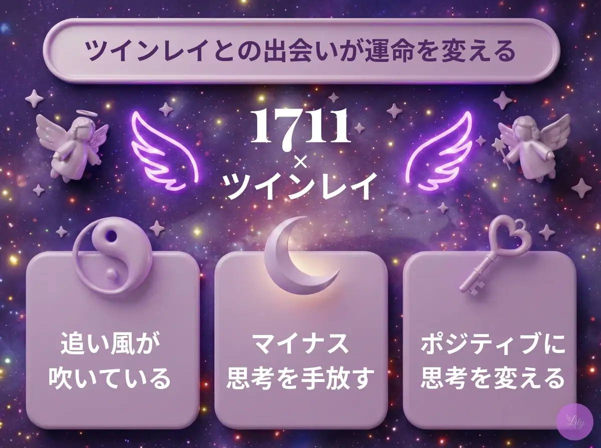 リリーのエンジェルナンバー 1711 x ツインレイ