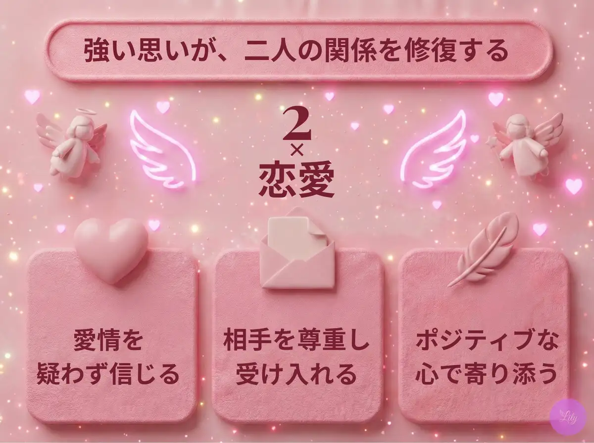 リリーのエンジェルナンバー 2 x 恋愛