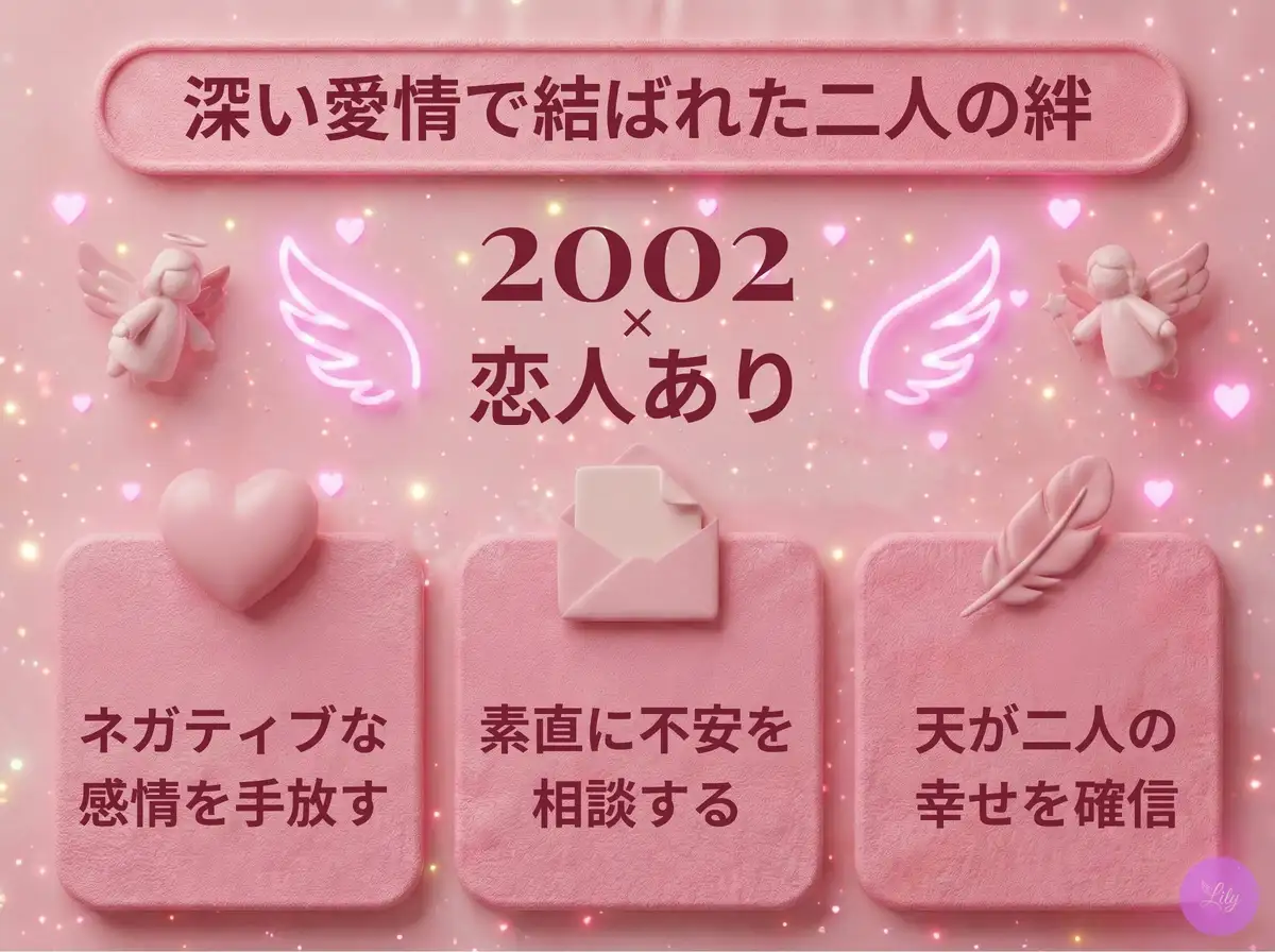 リリーのエンジェルナンバー 2002 x 恋人あり