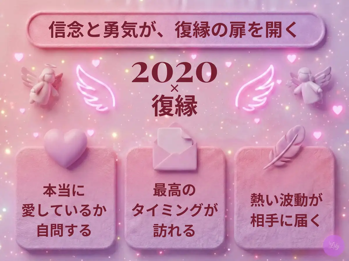 リリーのエンジェルナンバー 2020 x 復縁