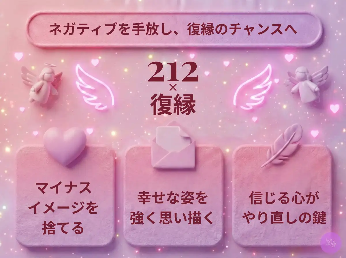 リリーのエンジェルナンバー 212 x 復縁