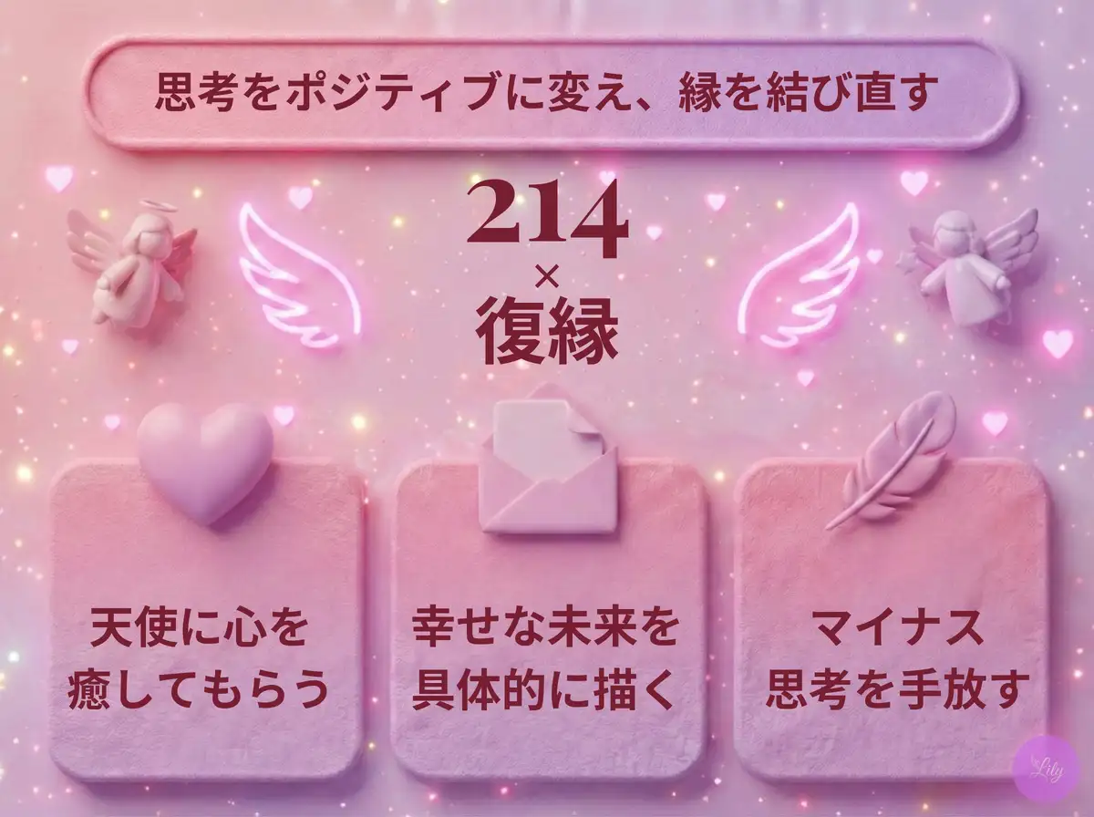 リリーのエンジェルナンバー 214 x 復縁
