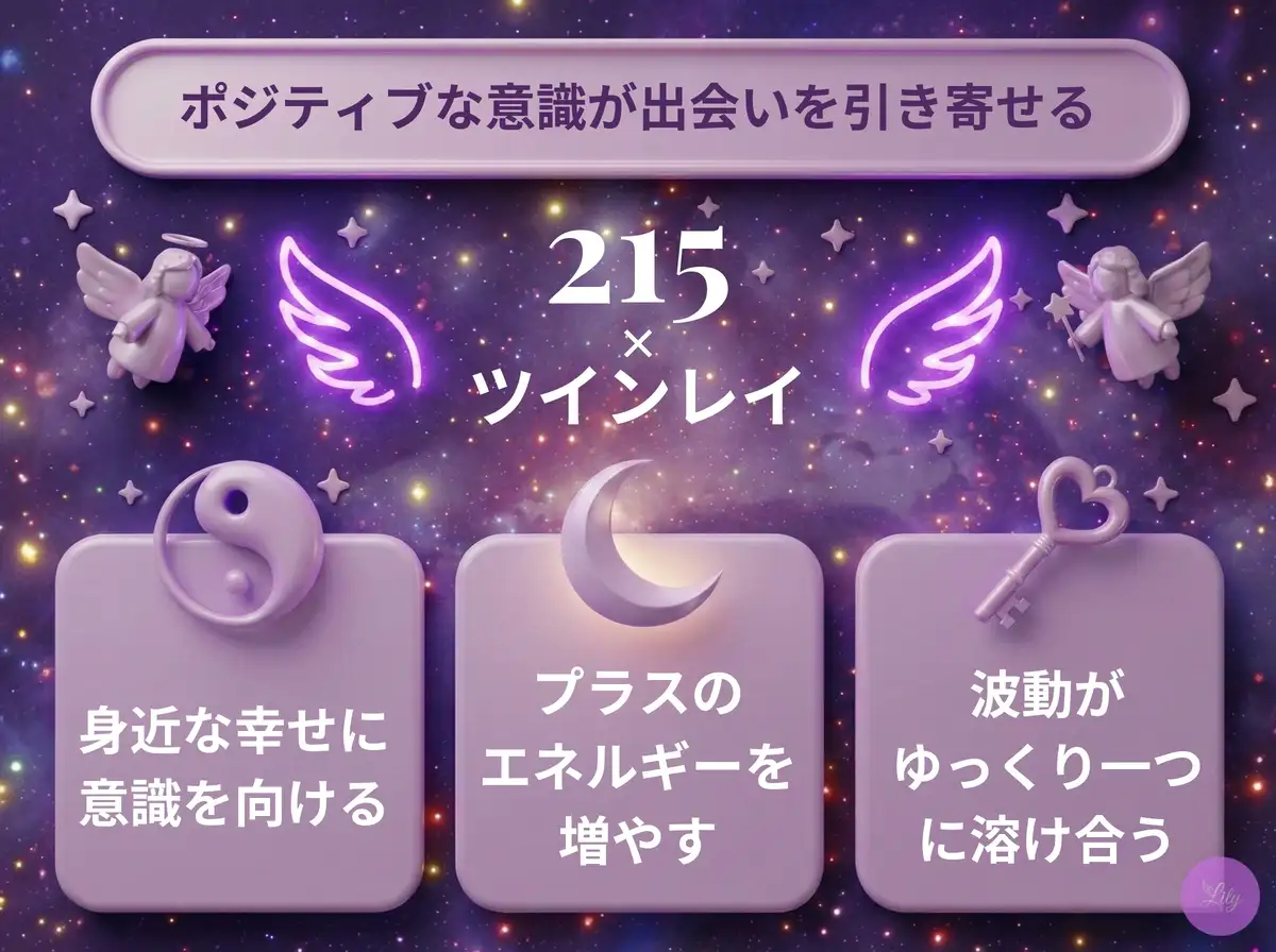 リリーのエンジェルナンバー 215 x ツインレイ