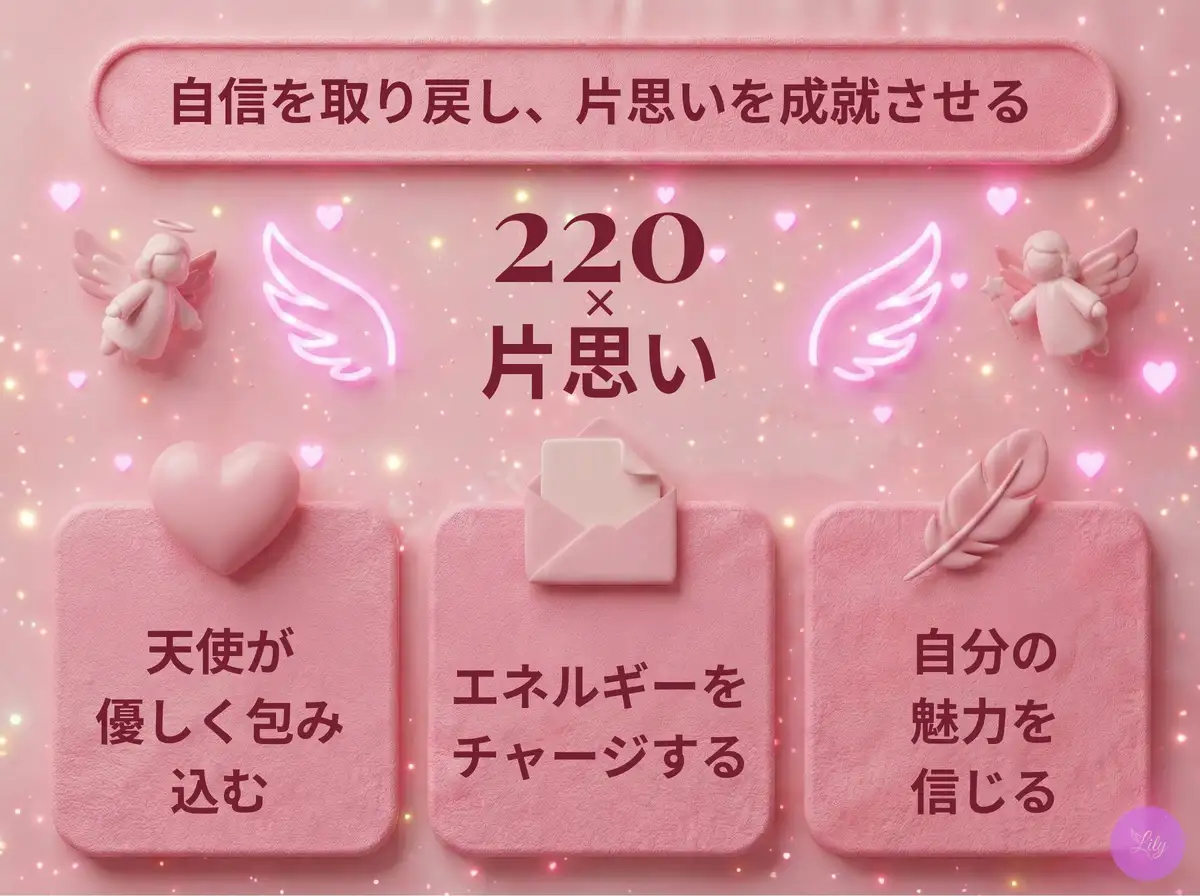 リリーのエンジェルナンバー 220 x 片思い