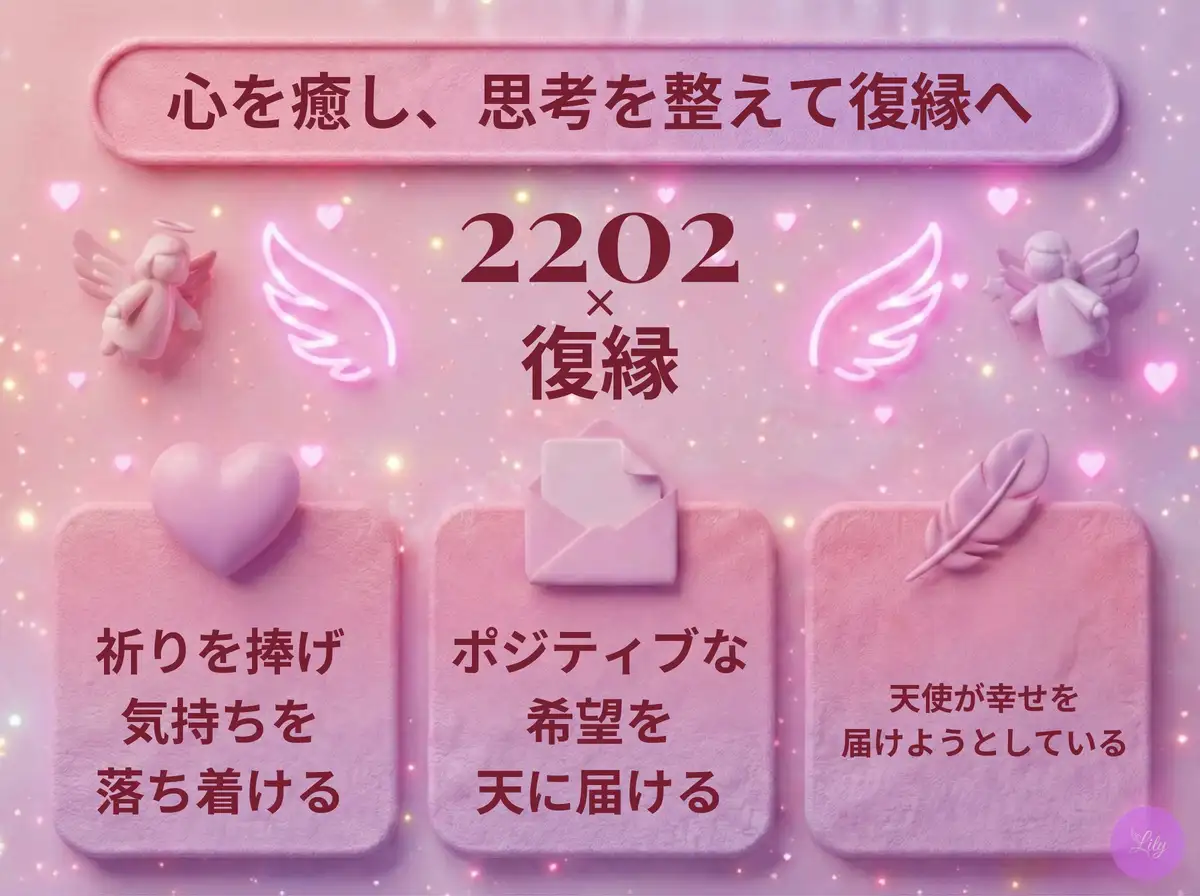 リリーのエンジェルナンバー 2202 x 復縁