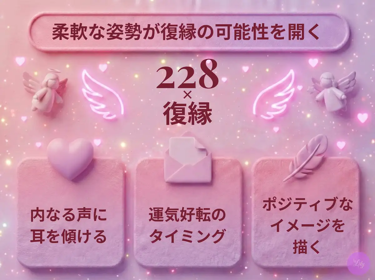リリーのエンジェルナンバー 228 x 復縁