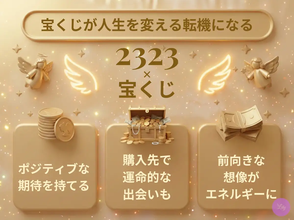 リリーのエンジェルナンバー 2323 x 宝くじ