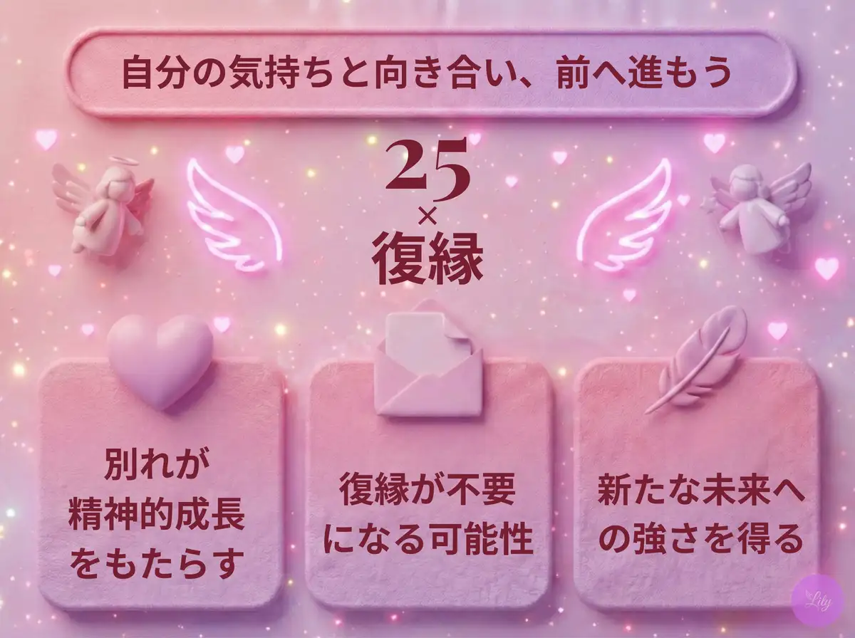 リリーのエンジェルナンバー 25 x 復縁