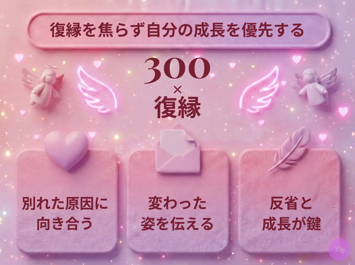 リリーのエンジェルナンバー 300 x 復縁