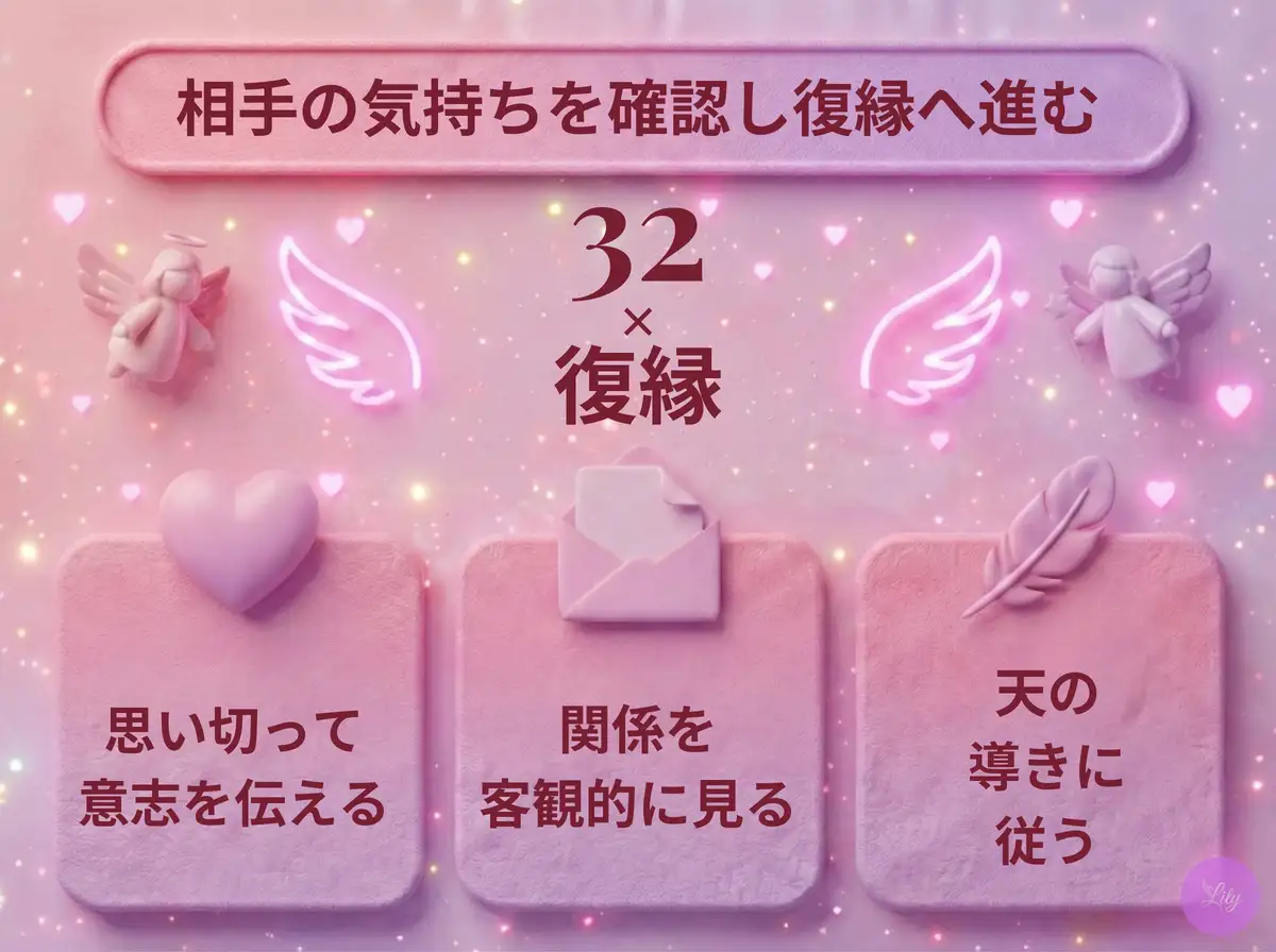 リリーのエンジェルナンバー 32 x 復縁