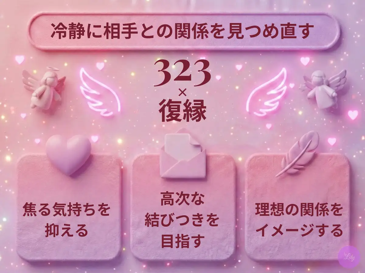 リリーのエンジェルナンバー 323 x 復縁
