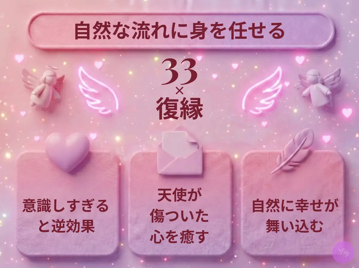 リリーのエンジェルナンバー 33 x 復縁