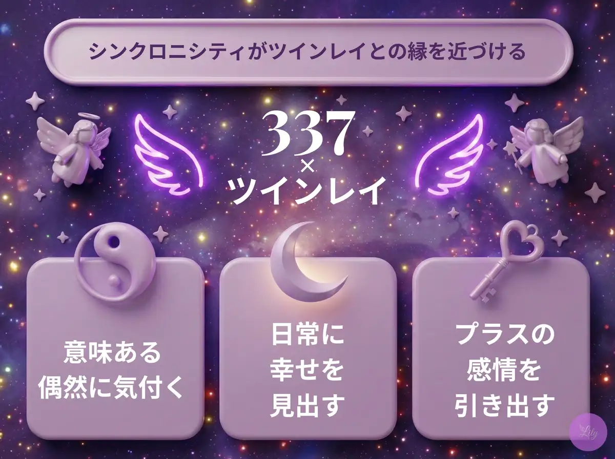 リリーのエンジェルナンバー 337 x ツインレイ