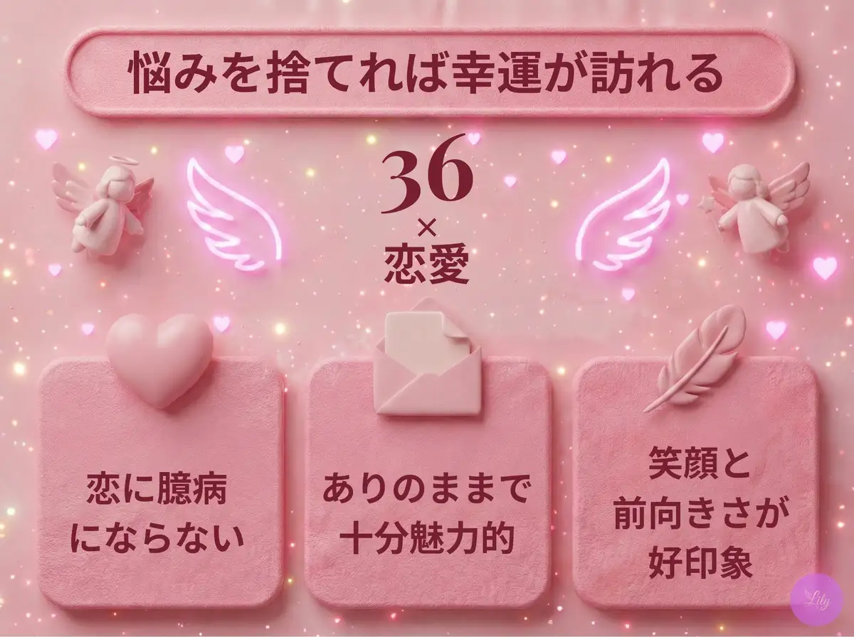 リリーのエンジェルナンバー 36 x 恋愛