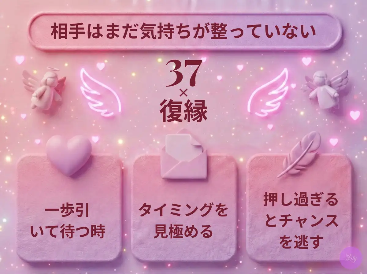リリーのエンジェルナンバー 37 x 復縁