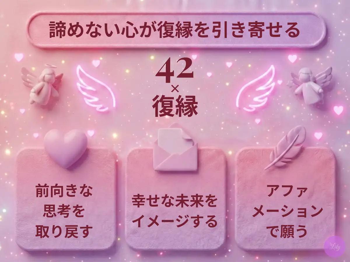 リリーのエンジェルナンバー 42 x 復縁