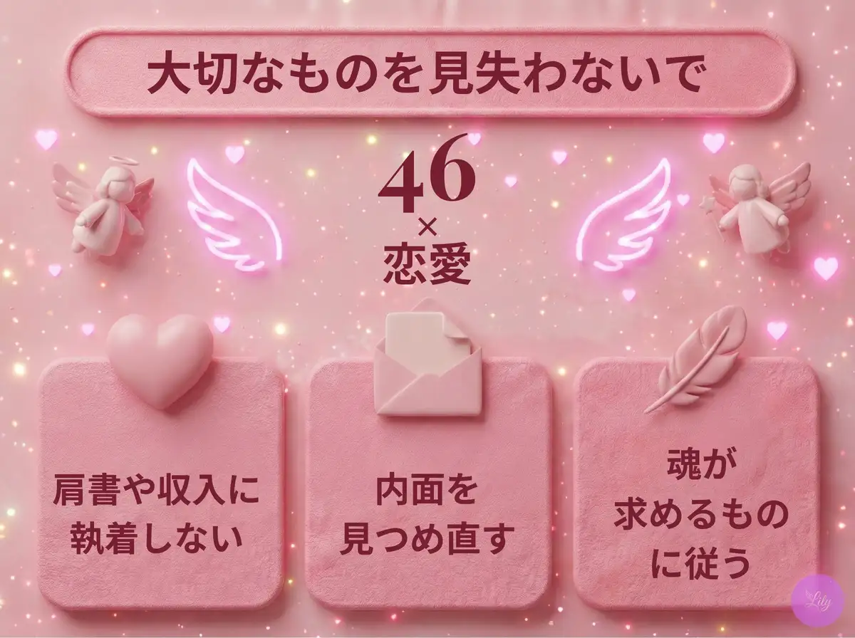 リリーのエンジェルナンバー 46 x 恋愛