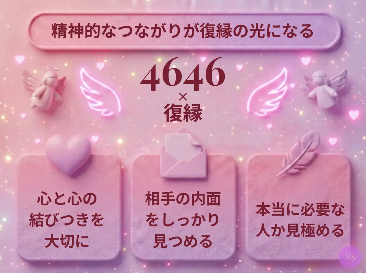 リリーのエンジェルナンバー 4646 x 復縁