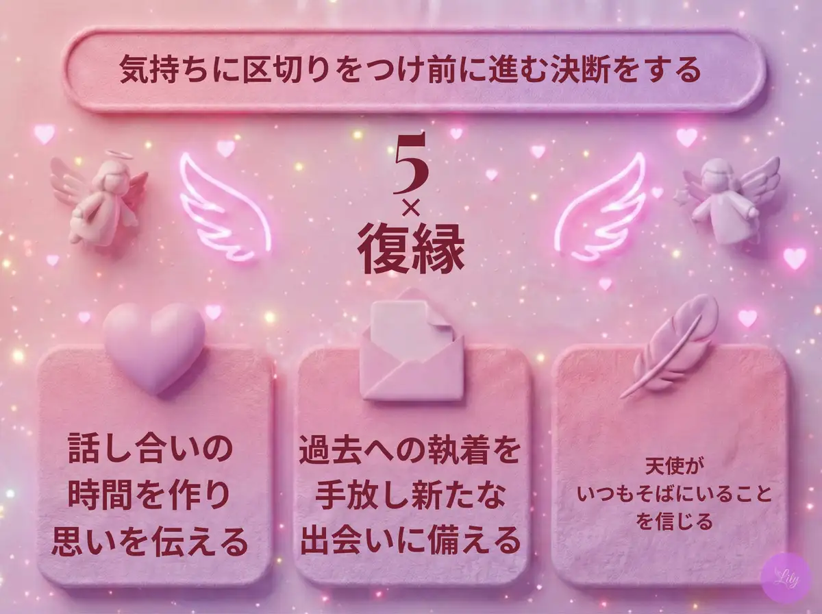 リリーのエンジェルナンバー 5 x 復縁