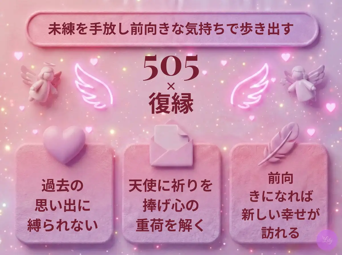 リリーのエンジェルナンバー 505 x 復縁