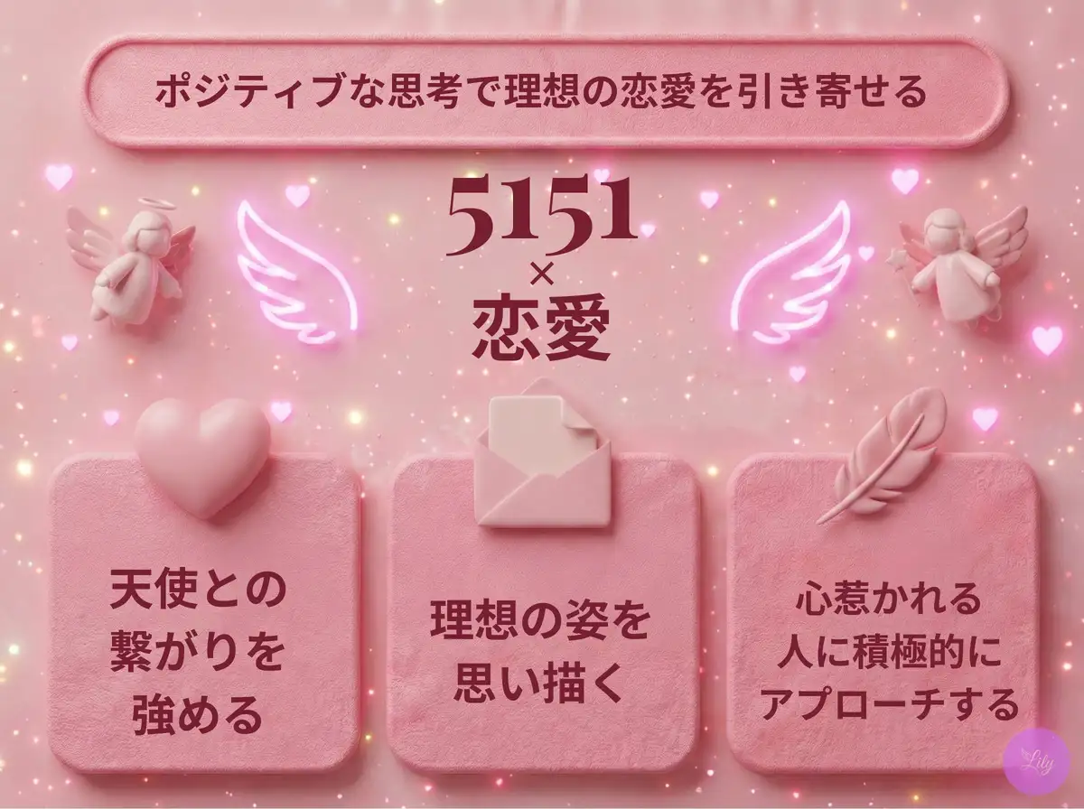 リリーのエンジェルナンバー 5151 x 恋愛