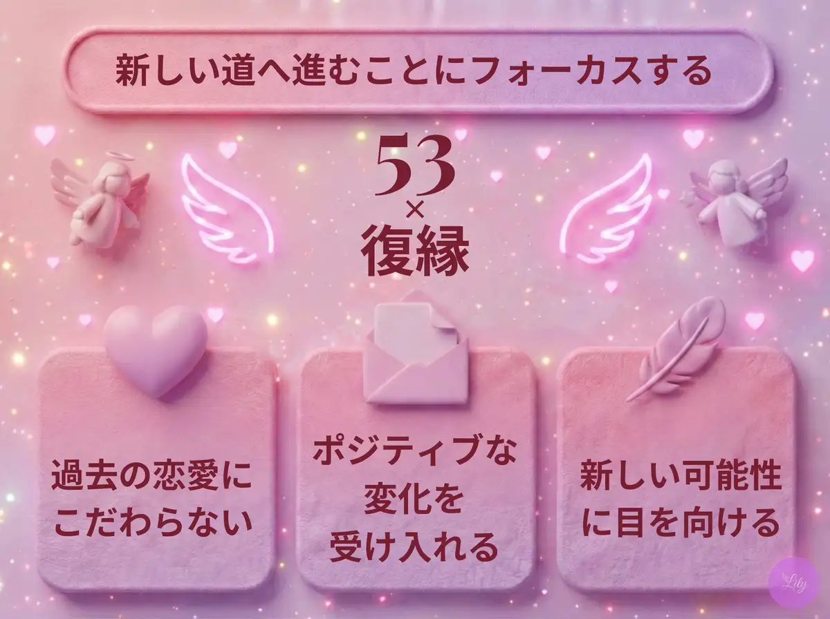 リリーのエンジェルナンバー 53 x 復縁