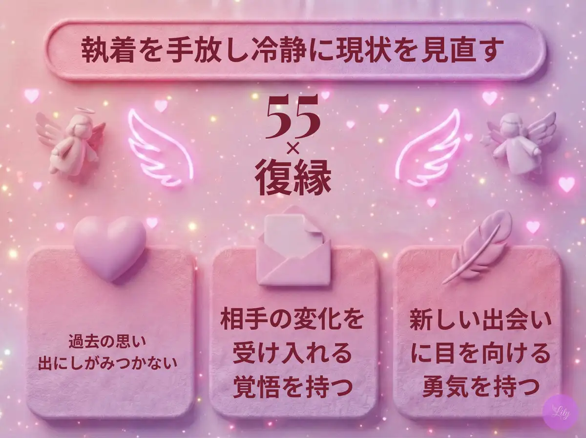 リリーのエンジェルナンバー 55 x 復縁