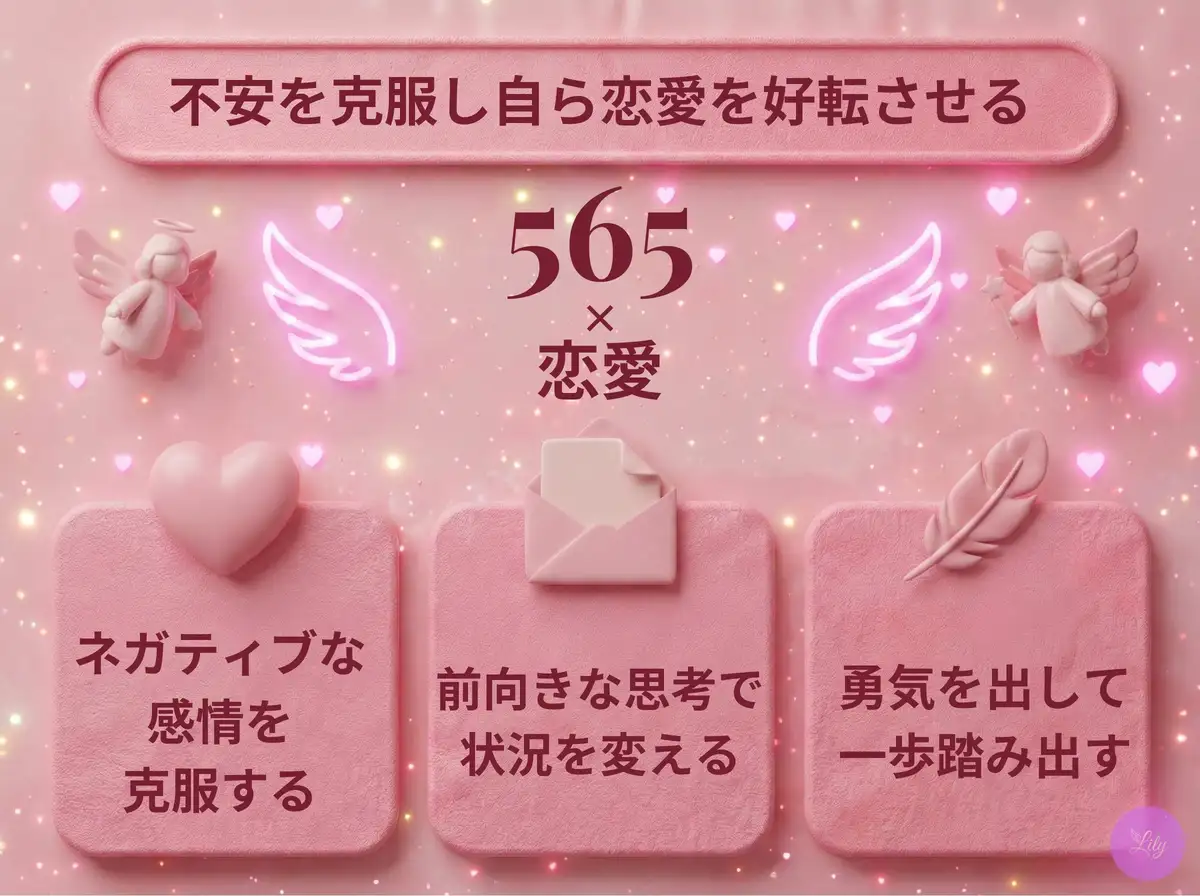 リリーのエンジェルナンバー 565 x 恋愛