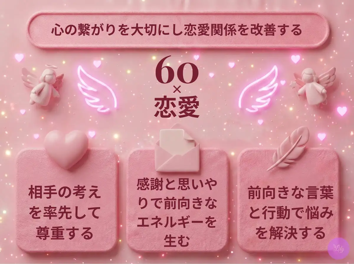 リリーのエンジェルナンバー 60 x 恋愛