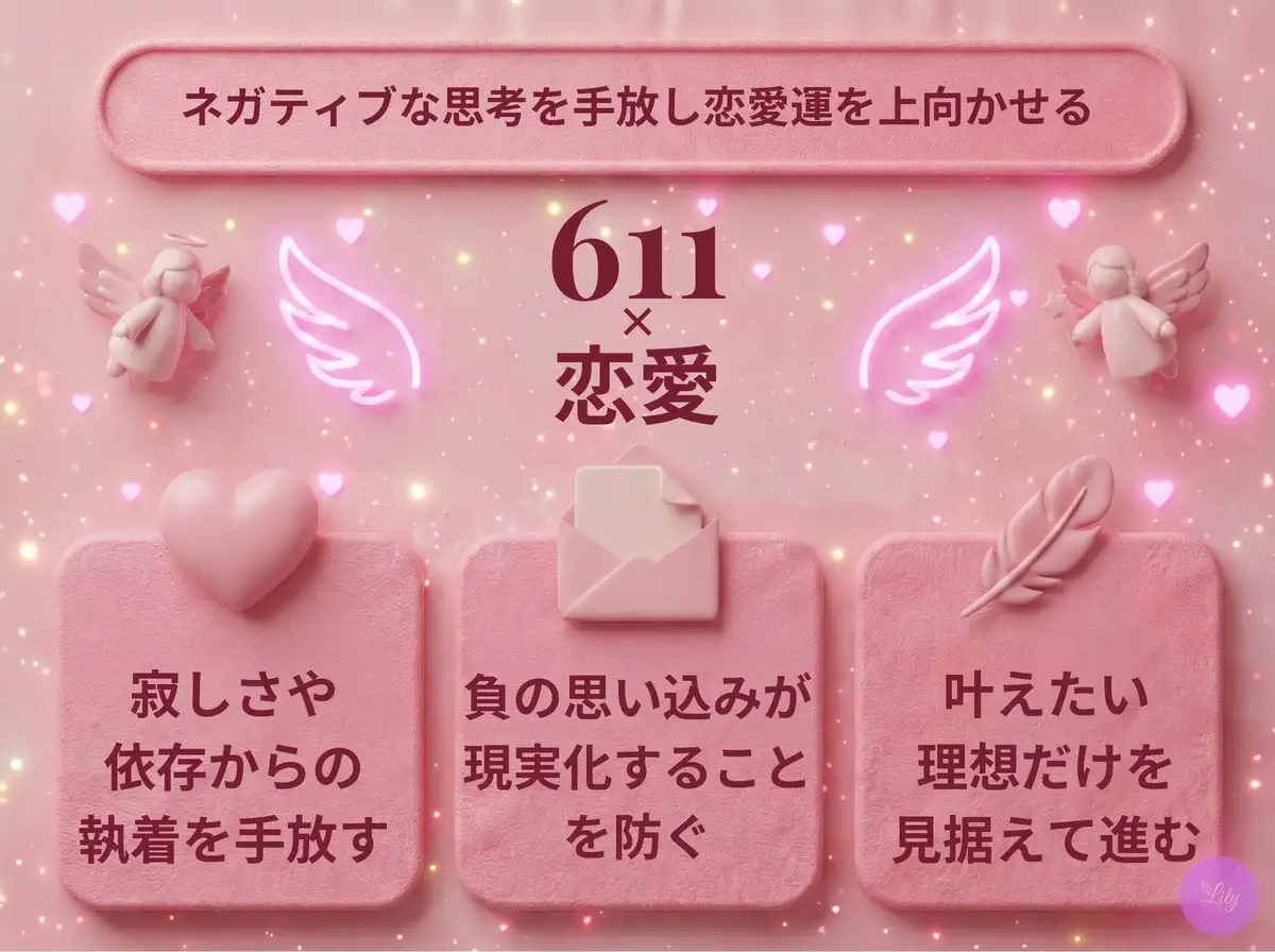 リリーのエンジェルナンバー 611 x 恋愛