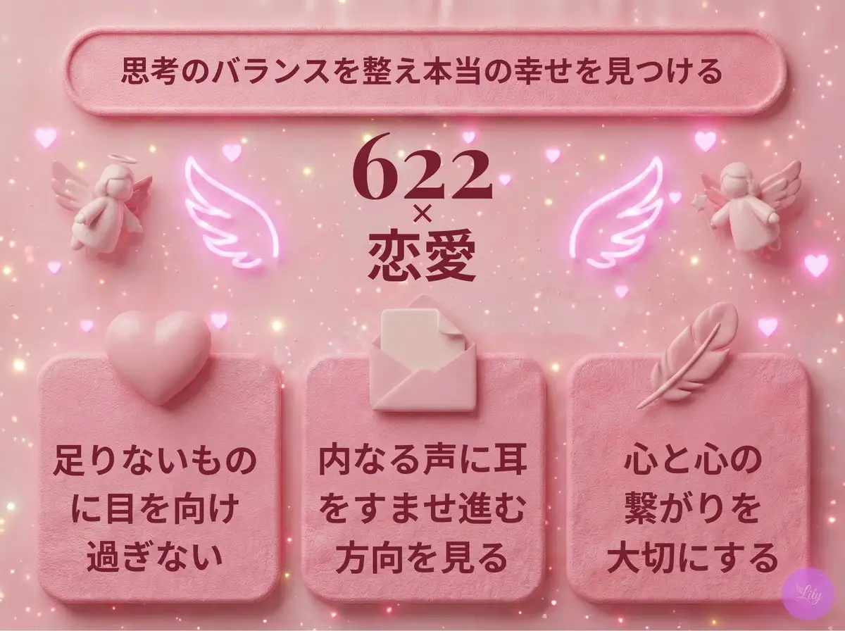 リリーのエンジェルナンバー 622 x 恋愛