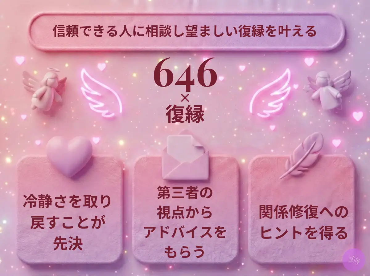 リリーのエンジェルナンバー 646 x 復縁